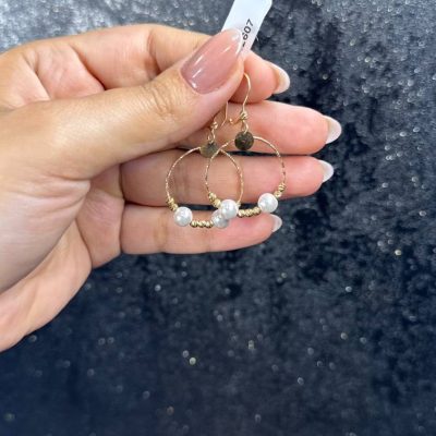 گوشواره مرواریدی و گوی البرنادو دایره