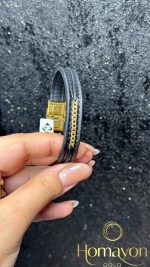 دستبند چرم مردانه - تصویر 3